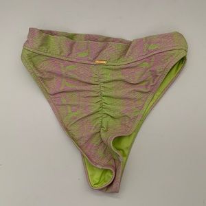 VS Neon Snake Print Bikini Bottom